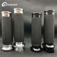 1 quot;25mm Motorcycle Hand Grips Handlebar Grips Universal Fit For Harley Sportster Touring Road King Electra Glide Softail Dyna