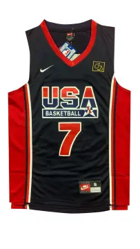 Men's Mitchell & Ness Larry Bird Navy USA Basketball Home 1992 Dream Team  Authentic Jersey