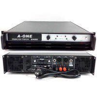 เพาเวอร์แอมป์ POWER AMP เครื่องขยายเสียง กลางแจ้ง ระดับมืออาชีพ มาใหม่ แรง ราคาประหยัด A-ONE รุ่น 2400 สีดำ