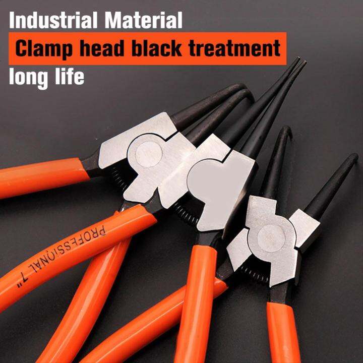 Retaining Clip Internal External Spring Bent Straight Snap Ring