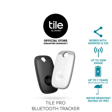Tile Pro 4-Pack. Powerful Bluetooth Tracker, Keys Finder and Item Locator  for Keys, Bags, and More; Up to 400 ft Range. Water-Resistant. Phone  Finder.