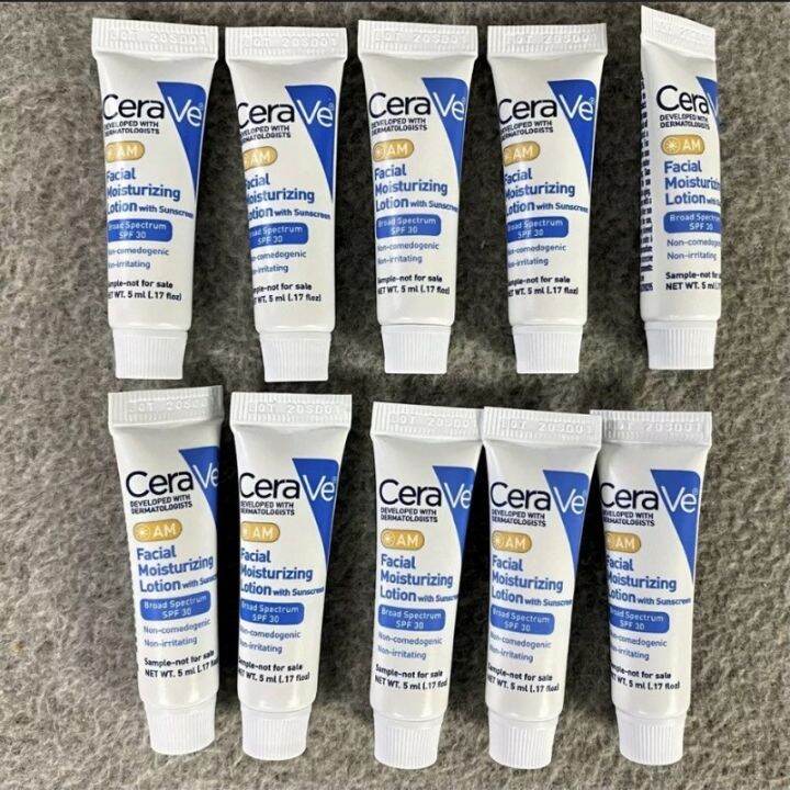 /t[CeraVe AM/PM Facial Moisturizer Travel Size (5ml) Lazada PH