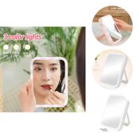 LED Makeup Mirror High-quality Micro USB LED Cosmetic Mirror Portable Clear LED Vanity Mirror Mirrors