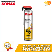 Chai xịt bôi trơn và bảo dưỡng cao su silicone Sonax 348300 400ml