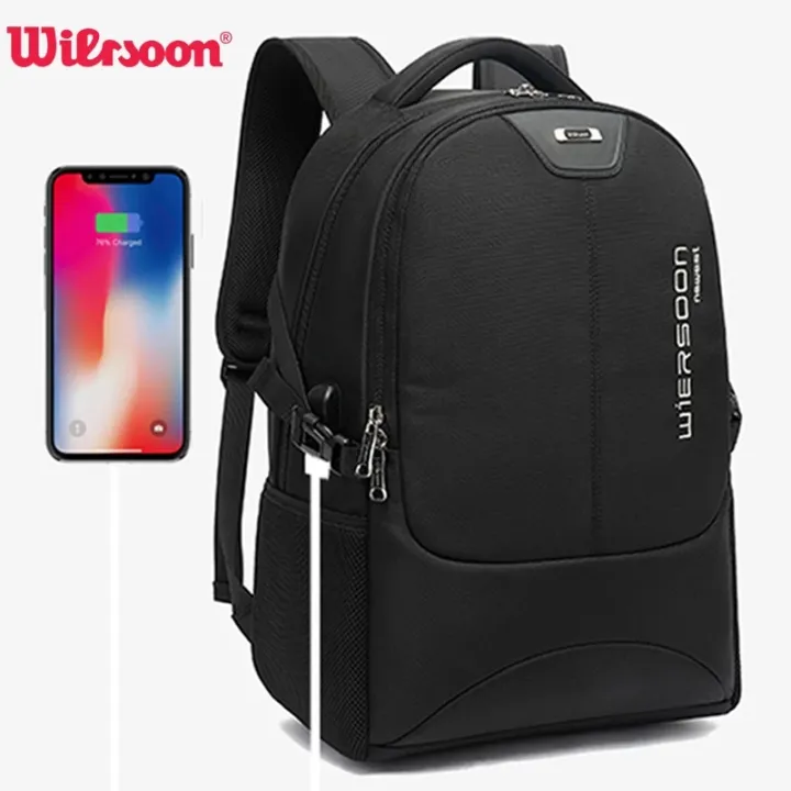 WIERSOON 2022 Backpack Fashion Men Backpack Computer Business Shoulder ...
