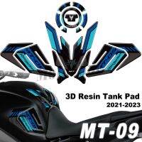 For Yamaha MT-09 MT09 mt09 2021 2022 2023 3D Motorcycle Fuel Tank Pad Sticker Kit Gas Oil Protector Decal Accessories Waterproof