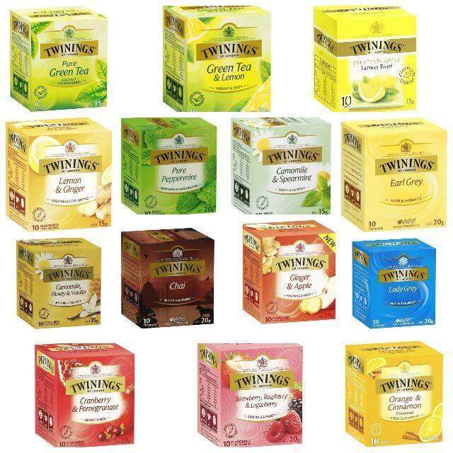 Batch 2 Twining's of London Tea Per per box Green Tea 25 teabags