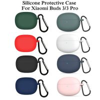 Silicone Case Wireless Headphones Protective Cover Bluetooth-compatible Earphone Protector for Xiaomi Buds 3/Buds 3 Pro Headset Wireless Earbud Cases