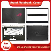 ใหม่สำหรับ ASUS ร็อคสตริกซ์แผลเป็น G531GT G531 G531GW T531GV ปกหลัง LCD ฝาปิดโน้ตบุคที่พักแขนเคสด้านล่างแล็ปท็อป