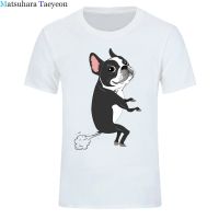 Funny Animal Dog Terrier Farts T Shirt Men Japan Anime Fashion Summer Print Short Sleeve Mens T-Shirt Swag Top XS-4XL-5XL-6XL