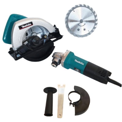 หินเจียร makita MT9553 + เลื่อยวงเดือน 7 นิ้ว makita รุ่น5800NB