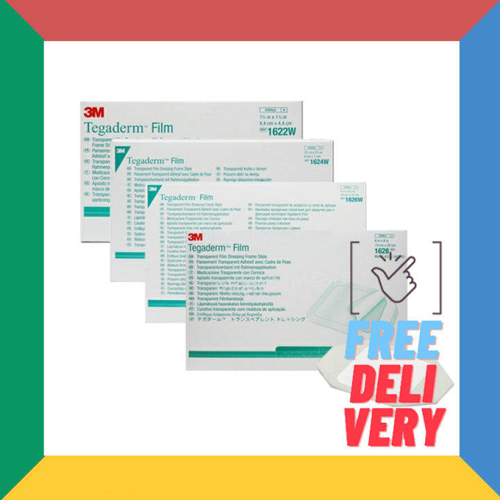 [3M] Tegaderm Transparent BandAid Tegaderm Film Dressing / 1622w