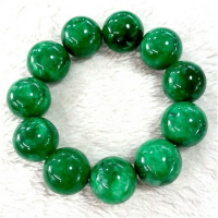 ของแท้ธรรมชาติสีเขียวหยกสร้อยข้อมือผู้ชายผู้หญิงพม่ามรกต Jadeite กำไลข้อมือพม่า Jades หินพระเครื่องสร้อยข้อมือเครื่องประดับของขวัญ