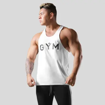 Gymshark Men's Singlets Dryfit Fitness Jersey Vest Sleeveless T