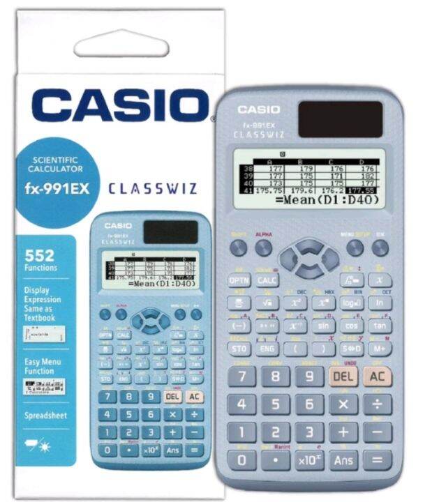 CASIO FX 991EX SCIENTIFIC CALCULATOR BLUE Lazada Singapore