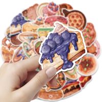 ❍♛ 100PCS Cartoon Cake Afternoon Tea Paper Stickers Kawaii Snacks Food Graffiti Stickers Phone Bike Motorcycle Wall Sticker Toys