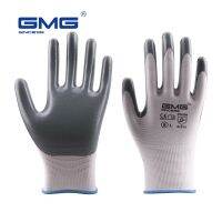 Hot Sales 6 Pairs Gloves Safety Garden Mechanic Men Nitrile Working