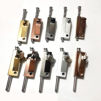 1set Heavy duty door bolts spring latch Sliding Revolving Door Security Lock for Hotel Office Bulding buffer Furniture Hardware Door Hardware Locks Me