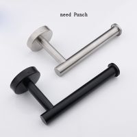 "Black Toilet Paper Holder Wall Mount Shelf Paper Towel for Bathroom Accessories Stainless Steel Material Model Number" Toilet Roll Holders