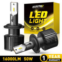 AUXITO 2x H4 LED Headlight H1 H7 LED CANBUS Car Lights Lamp H11 H8 Turbo Light Bulb 9005 HB3 9006 HB4 LED Headlamp 16000LM White