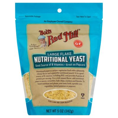 Nutritional Yeast ผงยีสต์ 142 g 🔥🔥นิวทริชั่นแนล ยีสต์ Nutritional Yeast Flake Bobs Red Mill นำเข้าจากอเมริกา ของแท้ 100%