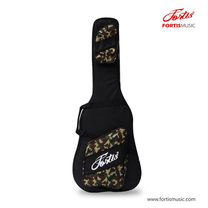 fender-กระเป๋ากีต้าร์โปร่ง-ซอฟเคสกีต้าร์-gp-series-รุ่น-soldier-ลายทหาร-แถมฟรี-สายสะพายกีต้าร์-fender-มูลค่า-250-บาท-จำนวน-1-เส้น