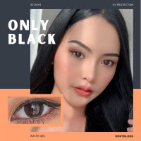 ⚡️ มีค่าสายตา ⚡️ลายดังTiktok คอนแทคเลนส์ Only Black Choco แถมตลับ มินิเท่าตาจริง สายตาปกติ และ ค่าสายตาสั้น