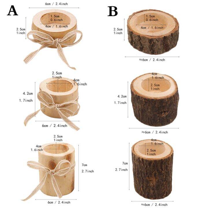 wooden-candlestick-candle-holder-round-candle-holder-table-desktop-decoration-plant-flower-plot-2021new