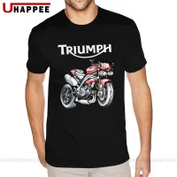 Grey Speed Triple 1050 Motorcycle Tees Shirts Mens Bespoke Short Sleeves Pure Cotton Crew Tee