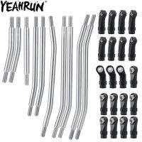 YEAHRUN Stainless Steel Chassis Links Suspension Linkage With Rod Ends 313324Mm ฐานล้อสำหรับ110 TRX4 Bronco Blazer Parts