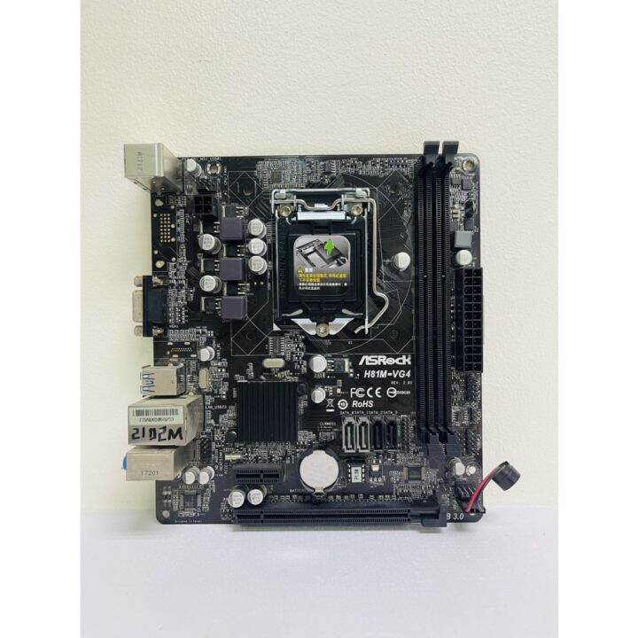 ASROCK H81M-VG4 Desktop 4THD GEN Motherboard H81 Socket LGA 1150 i3 i5 ...