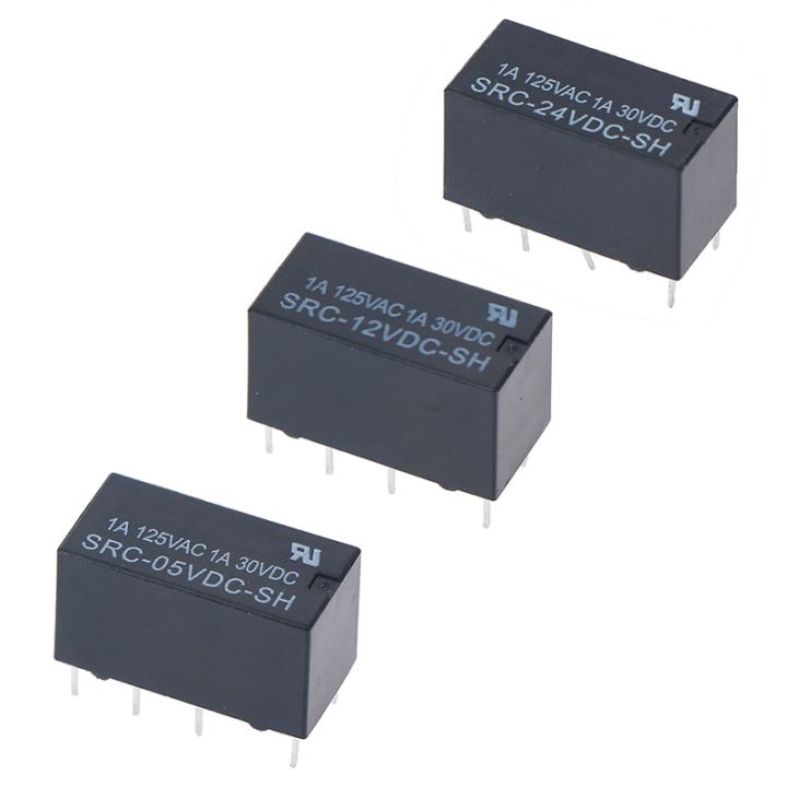 8 Pins Relay SRC-05VDC-SH SRC-12VDC-SH SRC-24VDC-SH 5V 12V 24V Health Accessories