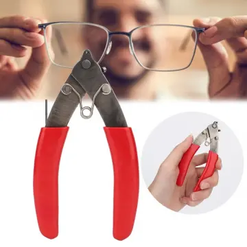 No.8930 Quality plier set for rimless frames pliers set for glasses hand  pliers plastic case