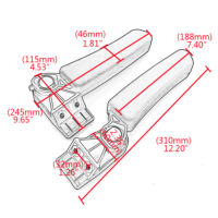 กล่อง Kursi Belakang Motor ที่เท้าแขนที่นั่งหลังชุด S ที่เท้าแขนที่นั่งที่เชื่อถือได้สะดวกด้วยแผ่นยึดสำหรับคนส่วนใหญ่สำหรับรถจักรยานยนต์