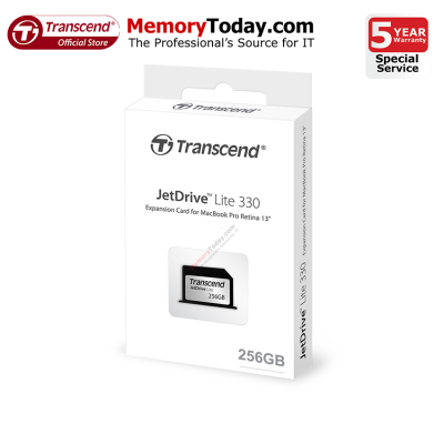 Transcend JetDrive Lite 330 256GB for MacBook Pro (Retina)13" &amp; MacBook Pro 14", 16"  (TS256GJDL330)