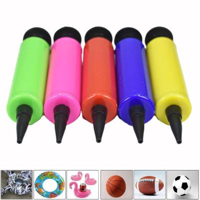 Portable Mini Inflator Small Manual Balloon Inflator Childrens Inflator Pump Toy Balloon Cartoon Plastic B8M0