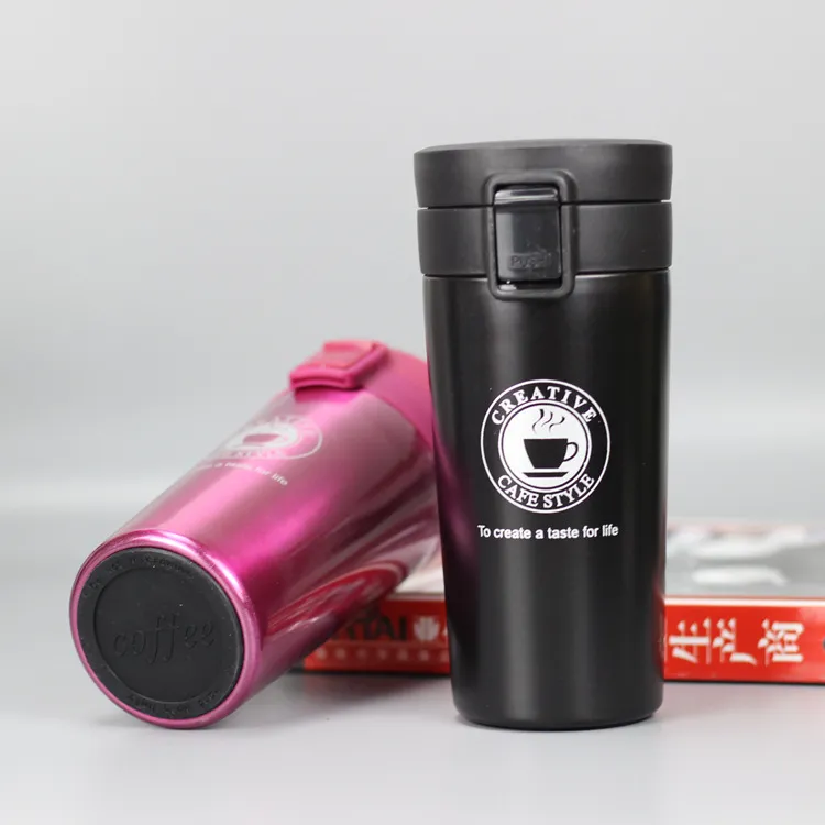 UPORS Premium Travel Coffee Mug Stainless Steel Thermos Tumbler Cups Vacuum  Flask thermo Water Bottle Tea Mug Thermocup