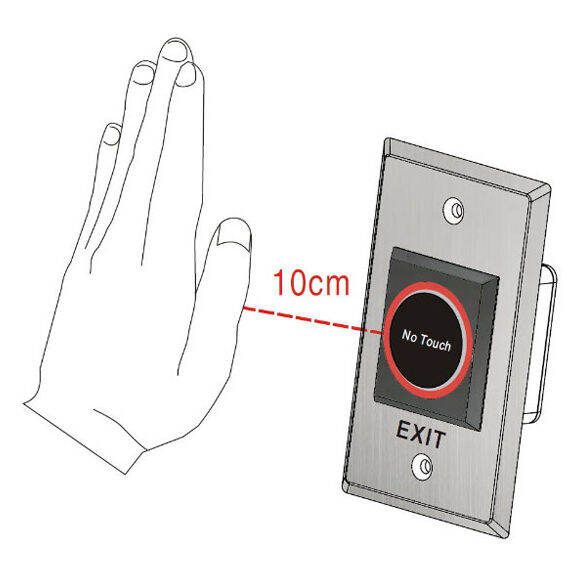 no-touch-exit-switch-สวิทซ์เซนเซอร์-ไม่ต้องสัมผัส-สวิทไร้สาย-สวิทไฟไร้สาย-exit-switch-no-touch-สวิตซ์ปิดเปิด-อุปกรณ์ไฟฟ้าต่างๆ-สวิตซ์แบบเซนเซอร์