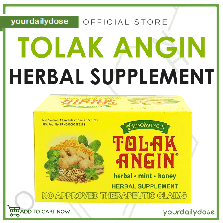 TOLAK ANGIN 15ML 12 sachets / BOX | Lazada PH