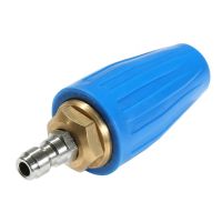 Ceramic 360 Rotating Turbo Nozzle Replacement 4000PSI Spray High Pressure Washer 1/4 Quick Connector Car Essories