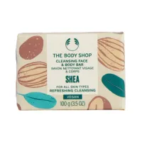 ? พร้อมส่ง THE BODY SHOP SHEA CLEANSING FACE &amp; BODY BAR [ ราคาเซลล์ ]