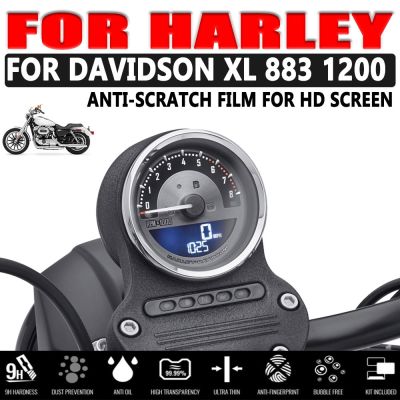 ให้การปกป้องหน้าจอสำหรับฟิล์มกันรอยแบบเป็นรอยขีดข่วนสำหรับรถจักรยานยนต์รักษาโรค Harley Davidson Sportster XL 883 XL1200 XL883 XL 1200