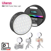 Ulanzi?? R66 RGB Vlog Video Light ไฟวงกลมติดหัวกล้อง