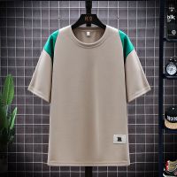 Hip Hop T-Shirt Loose Sports Streetwear Fashion Oversized 7XL 8XL T Shirt Black Green 2023 Summer Short Sleeves Top Tees Tshirt