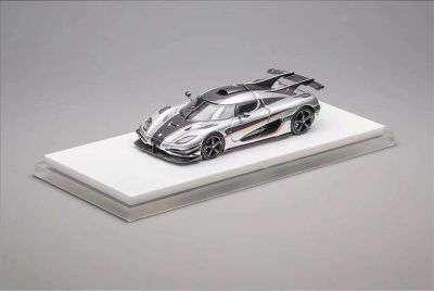 **Pre-Order** TPC 1:64 Koenigsegg One Silver Removable Engine Hood Limited999 Diecast Model Car