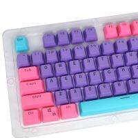 ปุ่มกดคีย์บอร์ดเชิงกล วัสดุ Pbt keycaps สองสี