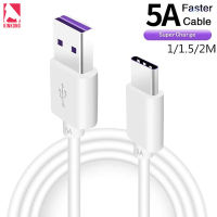 Kinkong สายชาร์จเร็ว type c 5A Super Fast Charging Cable USB type C ยาว รองรับชาร์จเร็ว ทนทานสายยาว 1เมตร/1.5เมตร/2เมตร สำหรับรุ่น Vivo OPPO Samsung Xiaomi Huawei