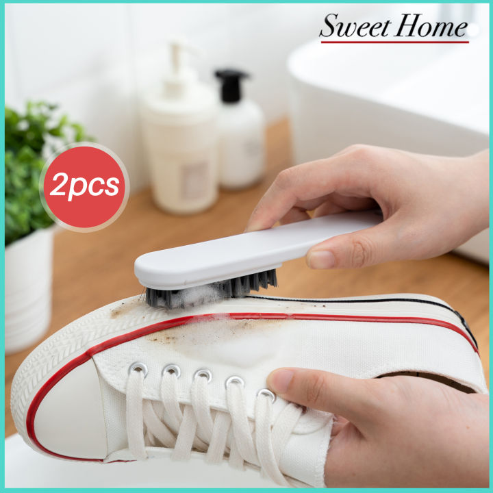 2pcs Household Soft Bristle Laundry Cleaning Brush, Shoes Brush