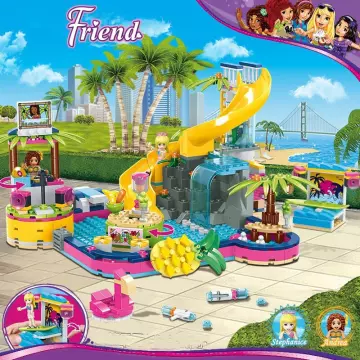 Lego Friends: Pool Party - Jogo Grátis Online