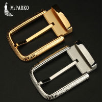 Metal waist belt buckle men Stainless steel pin buckle without belt Luxury nd design belt buckle Silver Golden 3.5cm 3.85cm